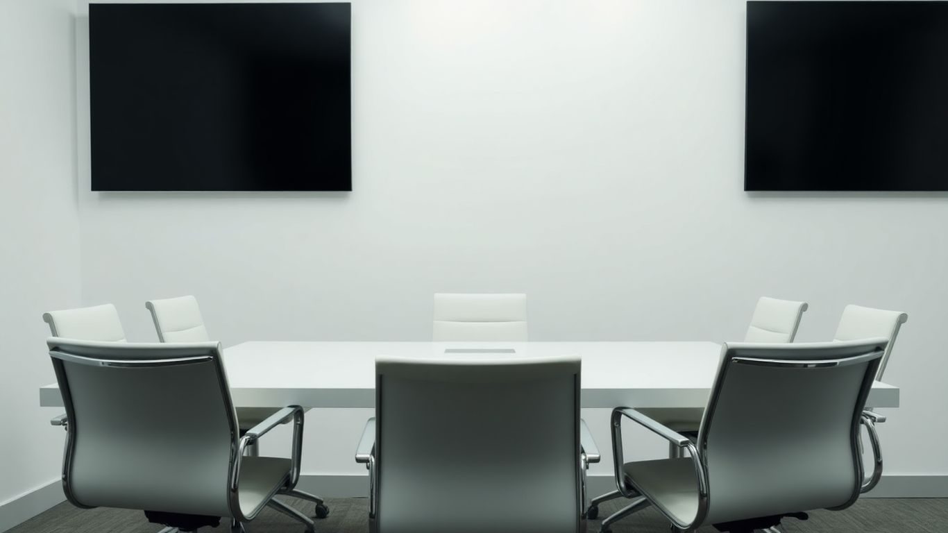 Site web impecabil, dar nevizitat, cu scaune goale.