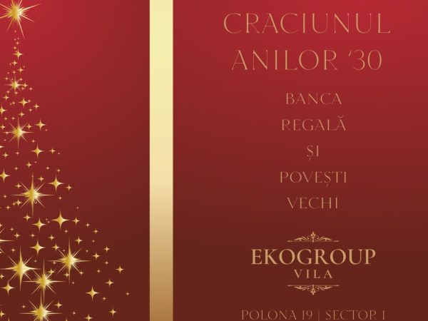 Crăciunul Anilor ’30 la Eko Group Vila: O Experiență de Eleganță Interbelică